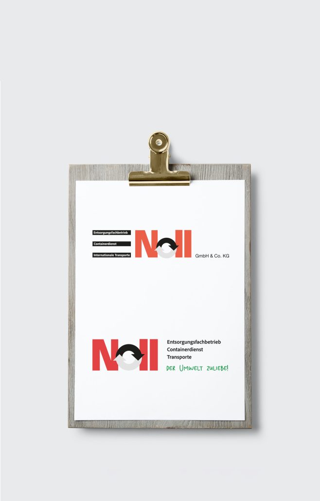 Logo Design Redesign Anpassung Noll GmbH & Co. KG Bad Orb