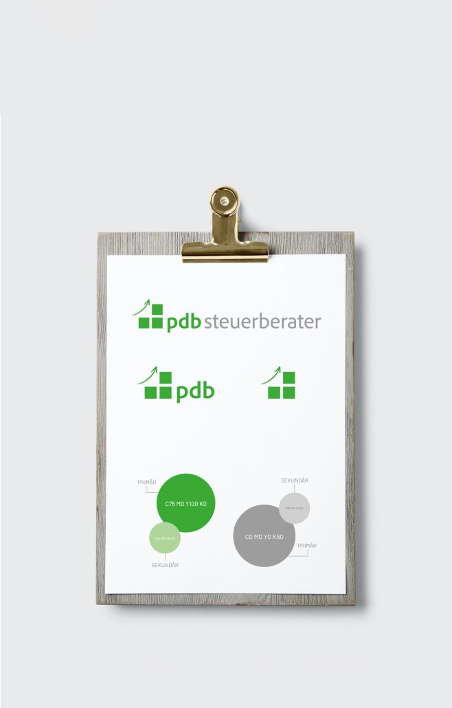 Styleguide PDB Steuerberater GmbH Rothenbergen Logo Design